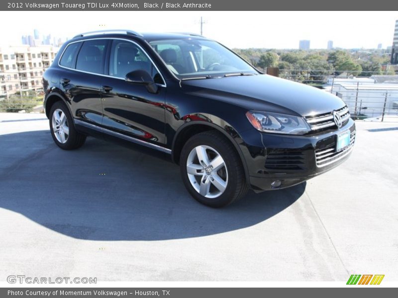 Black / Black Anthracite 2012 Volkswagen Touareg TDI Lux 4XMotion