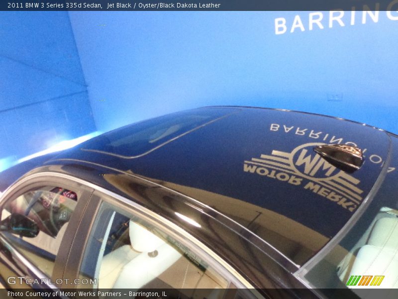 Jet Black / Oyster/Black Dakota Leather 2011 BMW 3 Series 335d Sedan