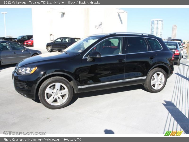 Black / Black Anthracite 2012 Volkswagen Touareg TDI Lux 4XMotion
