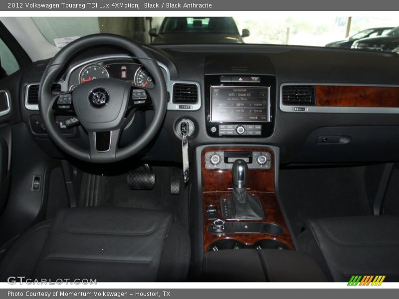 Black / Black Anthracite 2012 Volkswagen Touareg TDI Lux 4XMotion