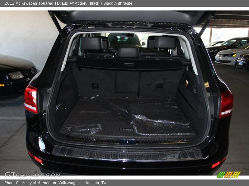 Black / Black Anthracite 2012 Volkswagen Touareg TDI Lux 4XMotion