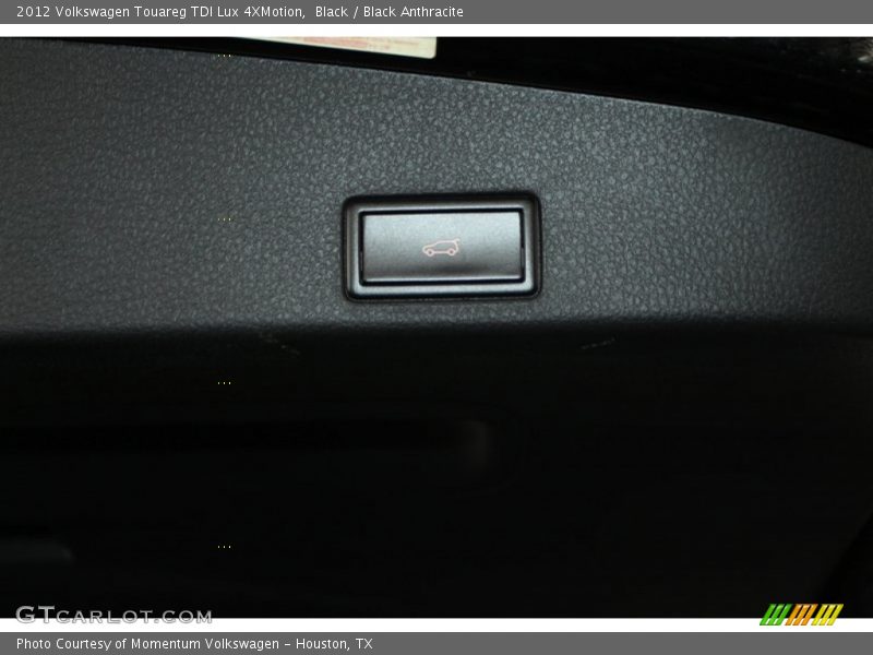 Black / Black Anthracite 2012 Volkswagen Touareg TDI Lux 4XMotion