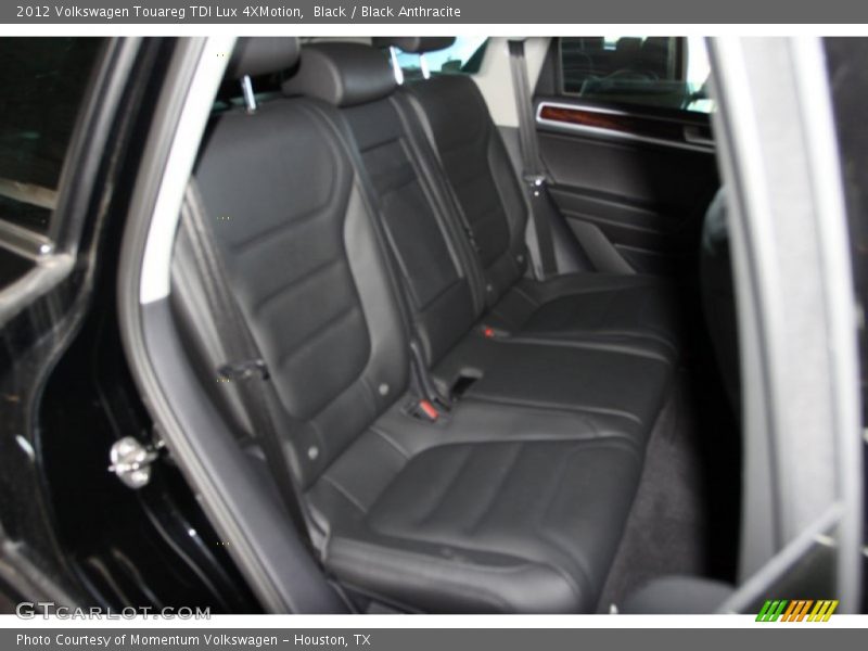 Black / Black Anthracite 2012 Volkswagen Touareg TDI Lux 4XMotion