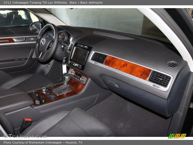 Black / Black Anthracite 2012 Volkswagen Touareg TDI Lux 4XMotion