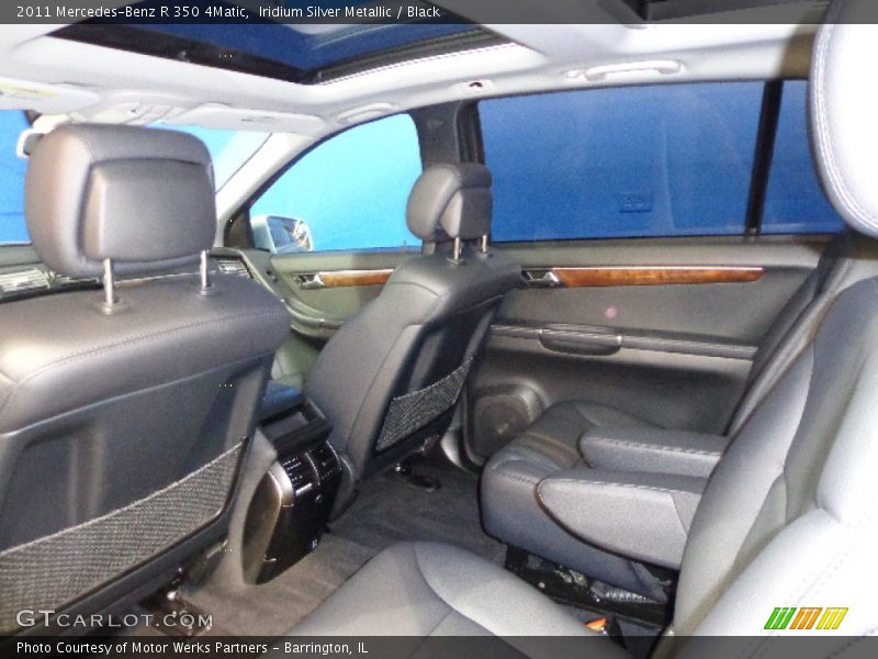 Iridium Silver Metallic / Black 2011 Mercedes-Benz R 350 4Matic