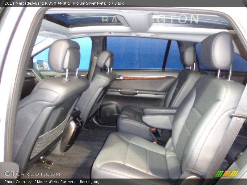 Iridium Silver Metallic / Black 2011 Mercedes-Benz R 350 4Matic