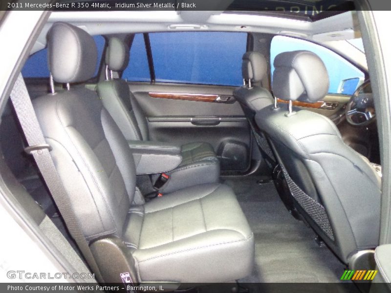 Iridium Silver Metallic / Black 2011 Mercedes-Benz R 350 4Matic