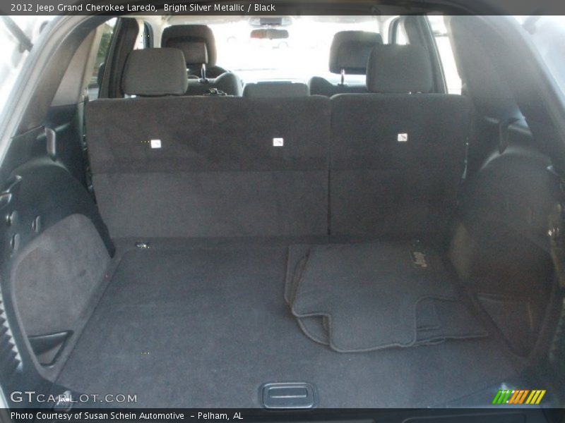 Bright Silver Metallic / Black 2012 Jeep Grand Cherokee Laredo