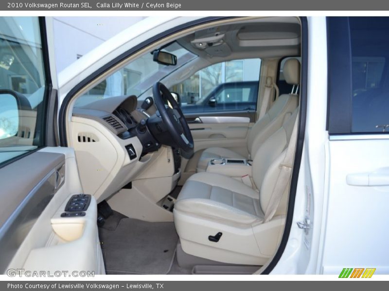 Calla Lilly White / Ceylon Beige 2010 Volkswagen Routan SEL