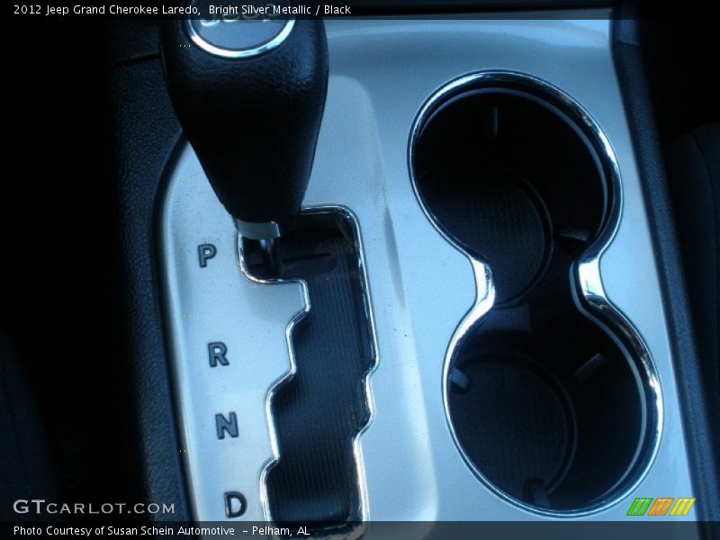 Bright Silver Metallic / Black 2012 Jeep Grand Cherokee Laredo