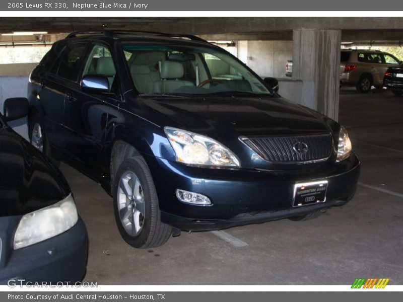 Neptune Blue Mica / Ivory 2005 Lexus RX 330