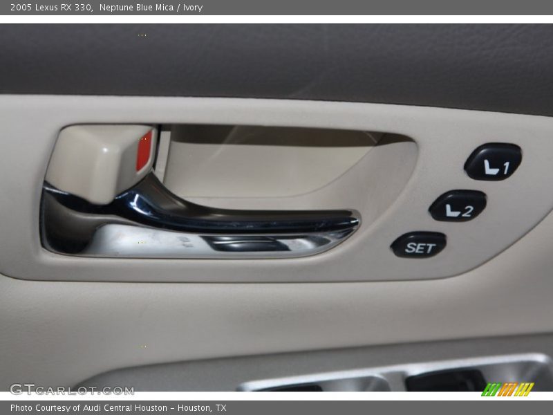 Neptune Blue Mica / Ivory 2005 Lexus RX 330