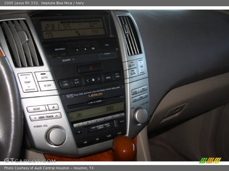 Neptune Blue Mica / Ivory 2005 Lexus RX 330
