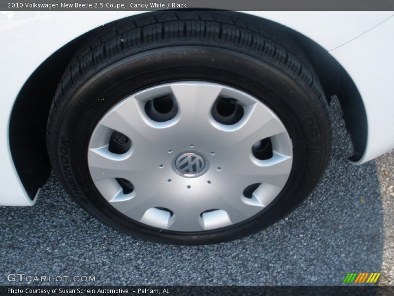 Candy White / Black 2010 Volkswagen New Beetle 2.5 Coupe