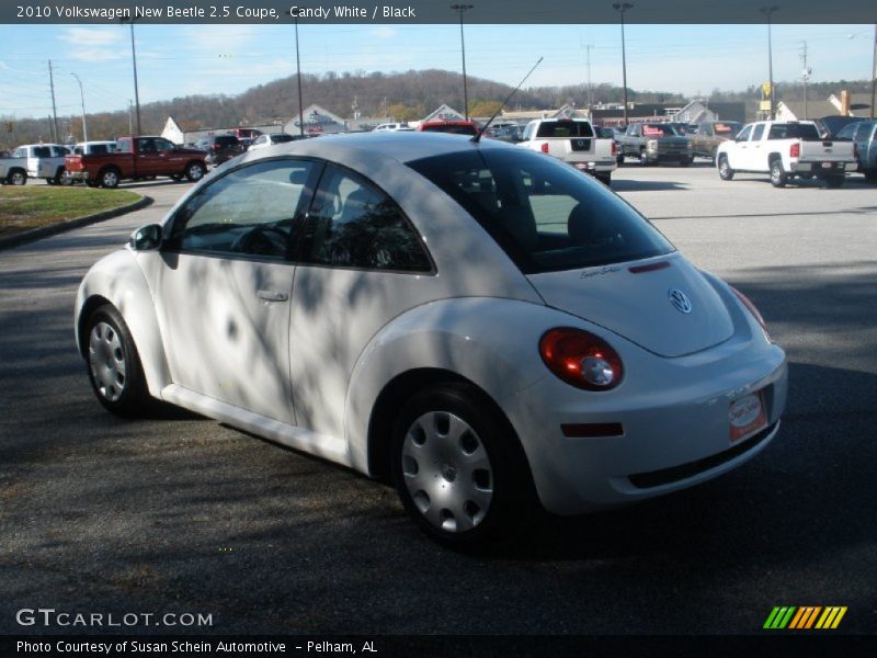 Candy White / Black 2010 Volkswagen New Beetle 2.5 Coupe