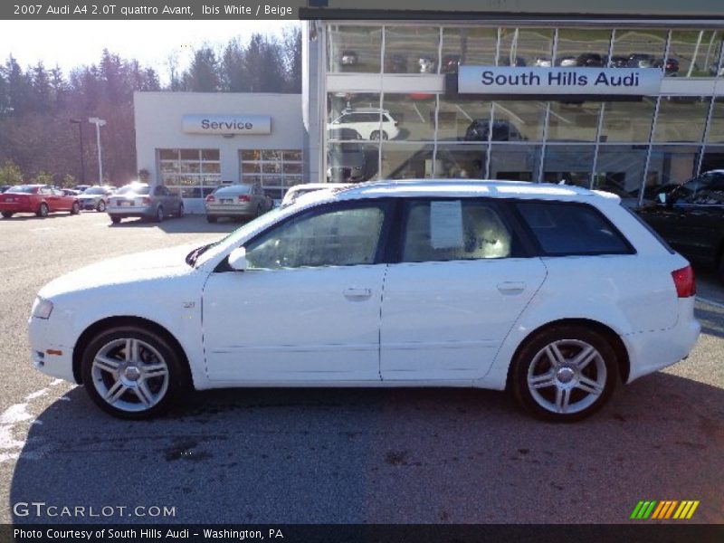 Ibis White / Beige 2007 Audi A4 2.0T quattro Avant