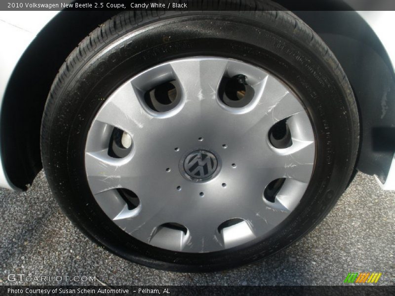 Candy White / Black 2010 Volkswagen New Beetle 2.5 Coupe