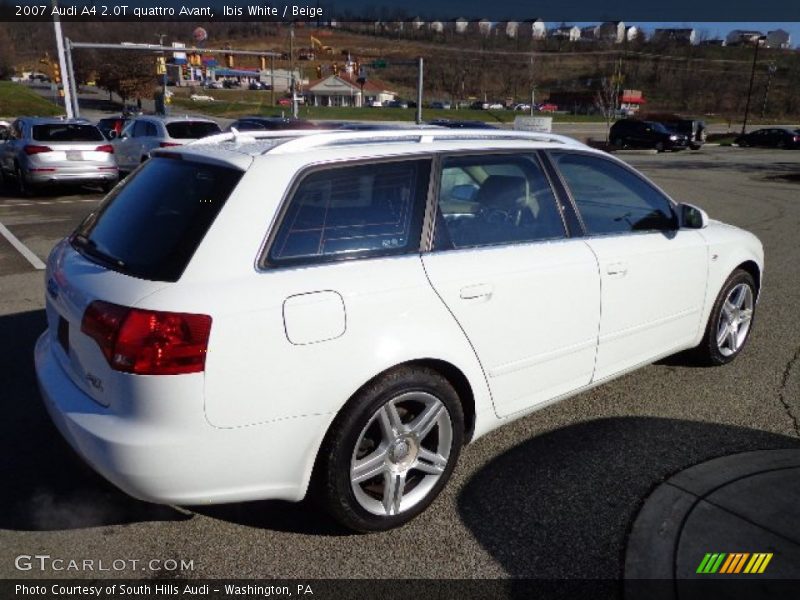 Ibis White / Beige 2007 Audi A4 2.0T quattro Avant
