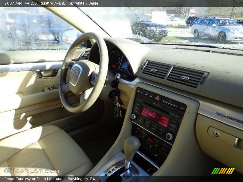 Ibis White / Beige 2007 Audi A4 2.0T quattro Avant