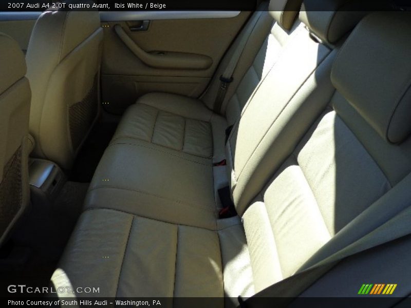 Ibis White / Beige 2007 Audi A4 2.0T quattro Avant