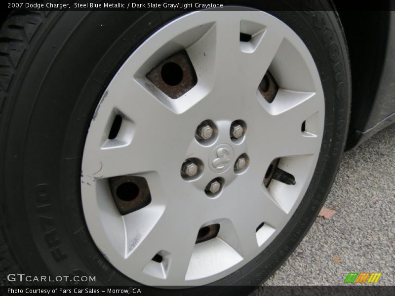 Steel Blue Metallic / Dark Slate Gray/Light Graystone 2007 Dodge Charger