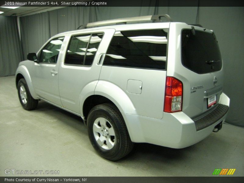Silver Lightning / Graphite 2011 Nissan Pathfinder S 4x4