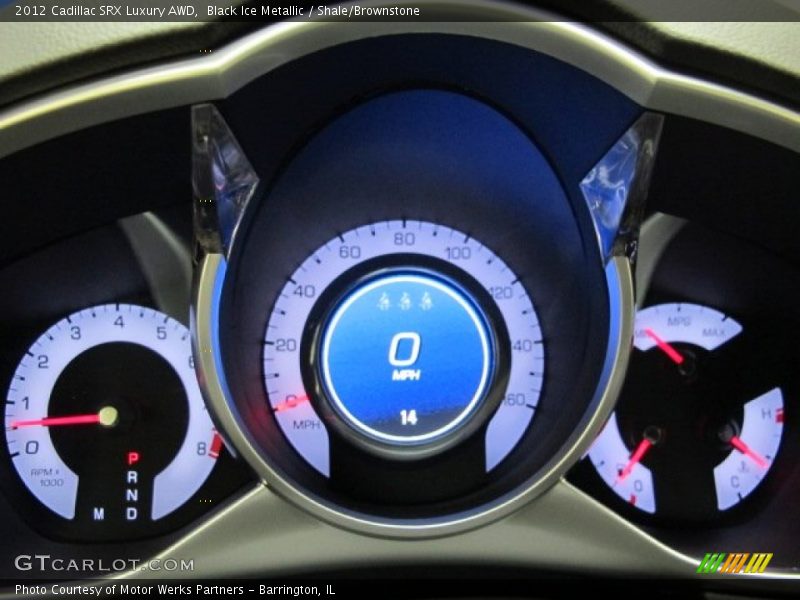  2012 SRX Luxury AWD Luxury AWD Gauges