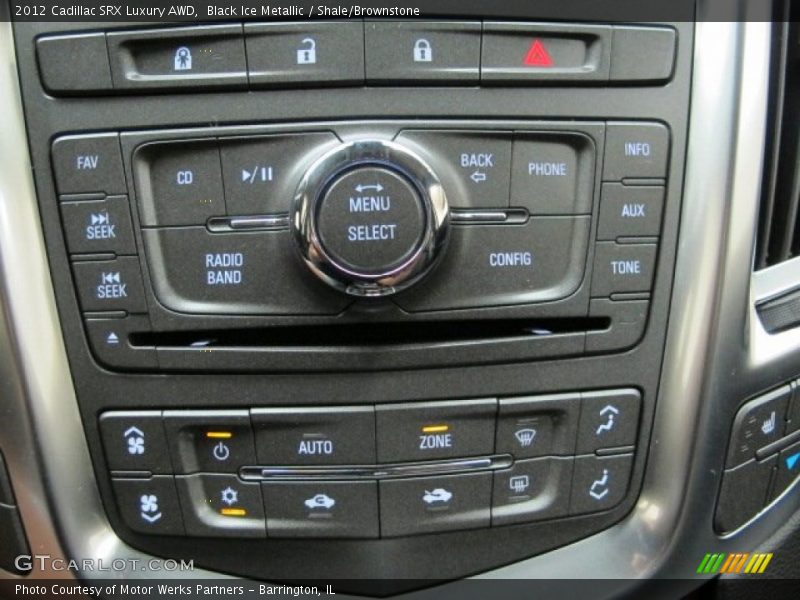Controls of 2012 SRX Luxury AWD