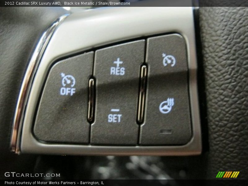 Controls of 2012 SRX Luxury AWD