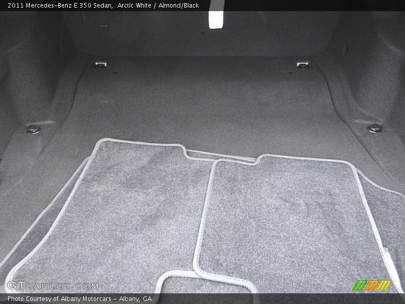 Arctic White / Almond/Black 2011 Mercedes-Benz E 350 Sedan
