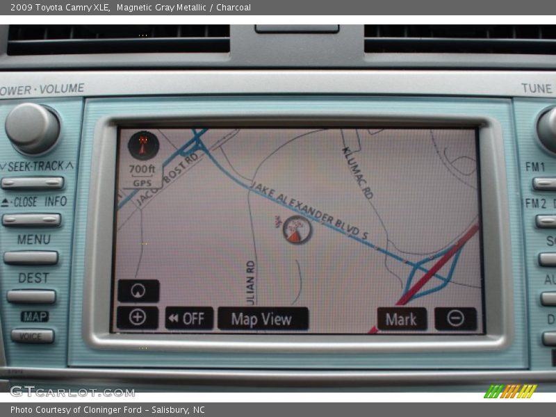 Magnetic Gray Metallic / Charcoal 2009 Toyota Camry XLE