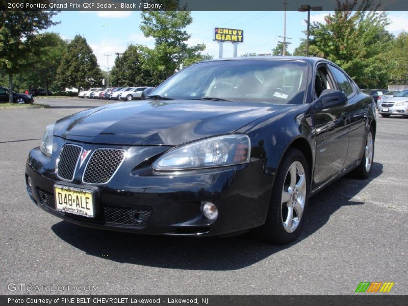 Black / Ebony 2006 Pontiac Grand Prix GXP Sedan