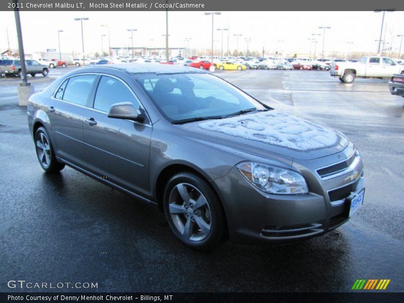Mocha Steel Metallic / Cocoa/Cashmere 2011 Chevrolet Malibu LT