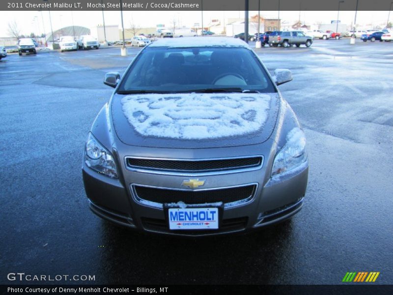 Mocha Steel Metallic / Cocoa/Cashmere 2011 Chevrolet Malibu LT