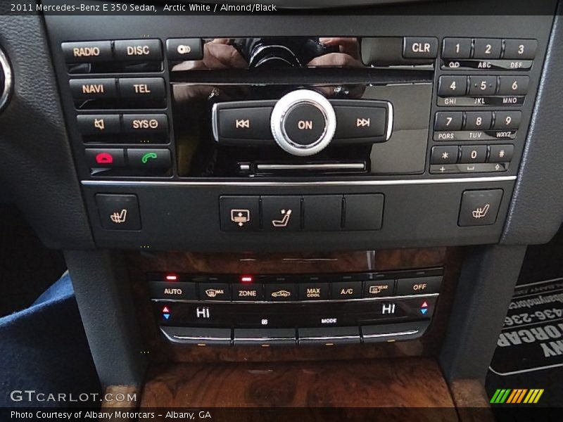 Arctic White / Almond/Black 2011 Mercedes-Benz E 350 Sedan