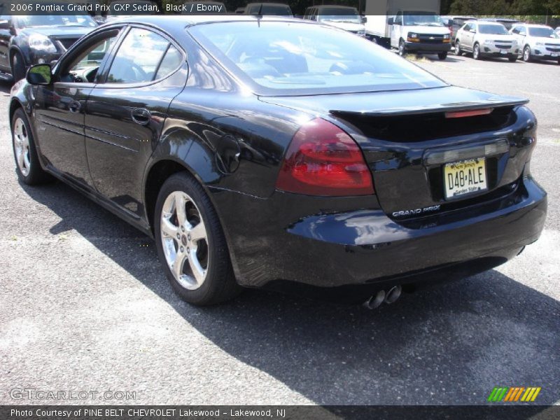 Black / Ebony 2006 Pontiac Grand Prix GXP Sedan