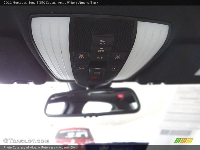 Arctic White / Almond/Black 2011 Mercedes-Benz E 350 Sedan