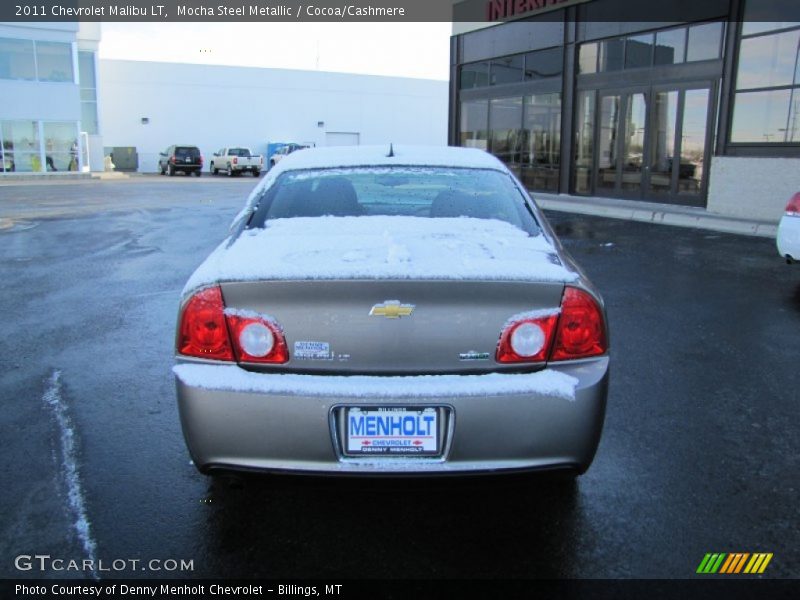 Mocha Steel Metallic / Cocoa/Cashmere 2011 Chevrolet Malibu LT