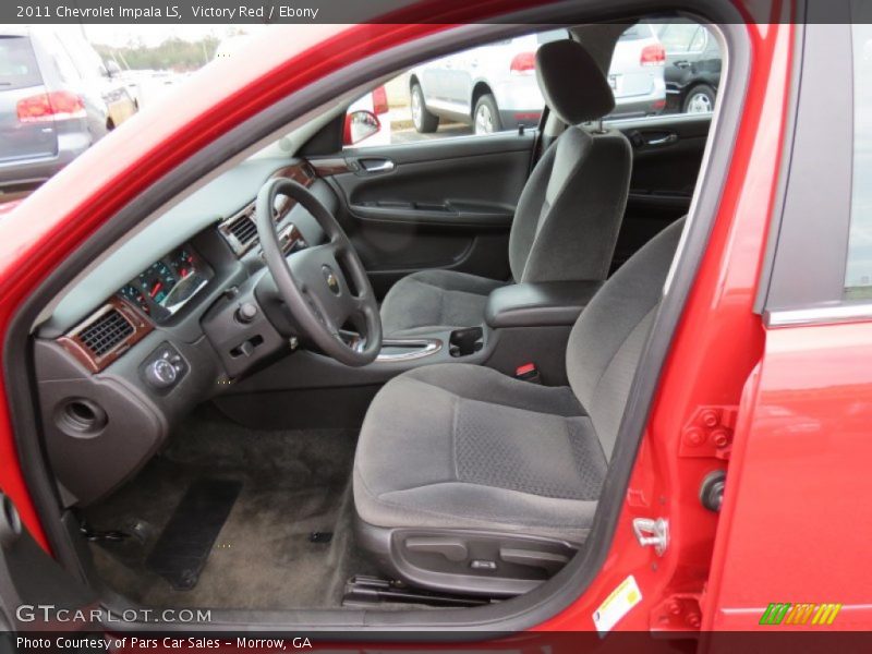 Victory Red / Ebony 2011 Chevrolet Impala LS