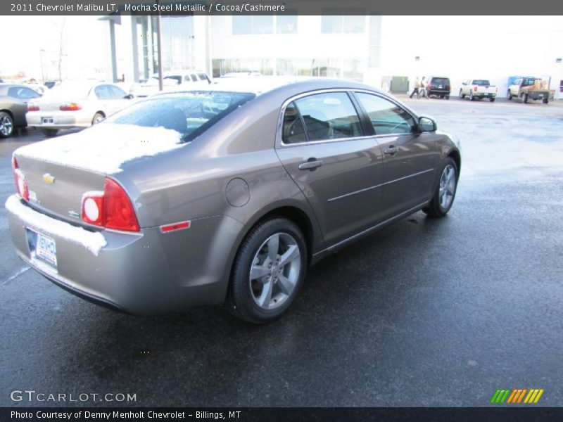 Mocha Steel Metallic / Cocoa/Cashmere 2011 Chevrolet Malibu LT