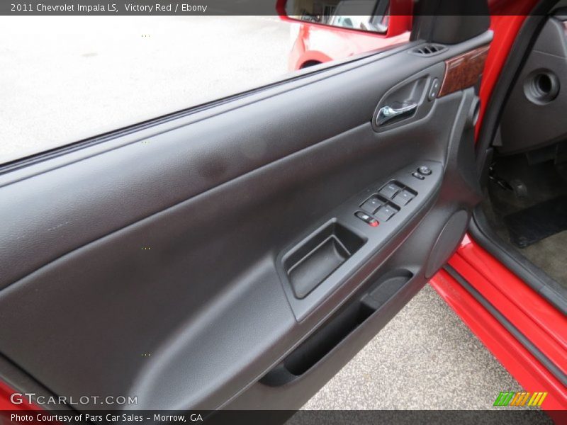 Victory Red / Ebony 2011 Chevrolet Impala LS