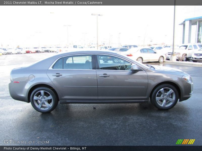 Mocha Steel Metallic / Cocoa/Cashmere 2011 Chevrolet Malibu LT