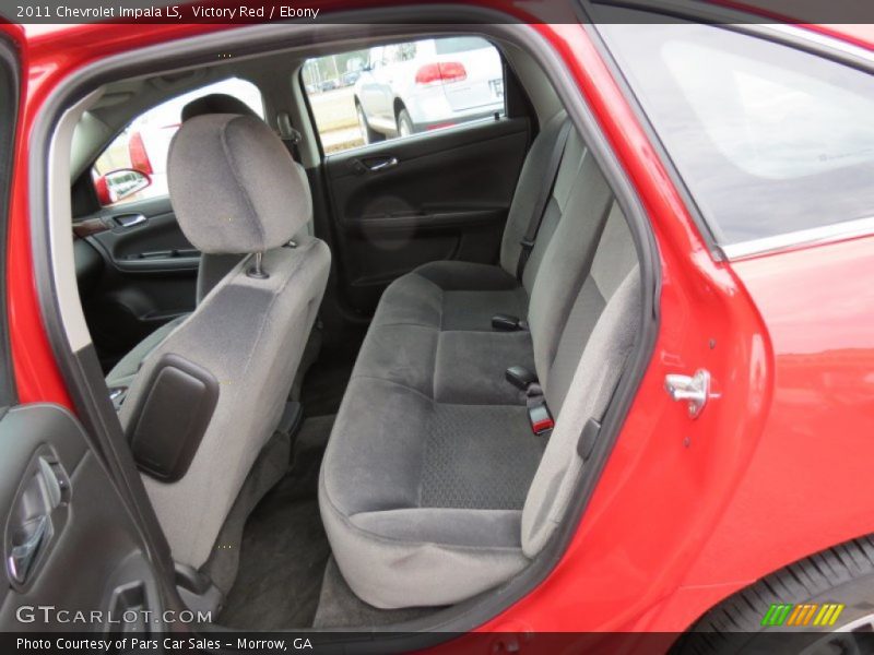 Victory Red / Ebony 2011 Chevrolet Impala LS