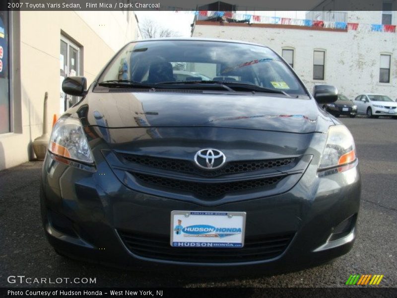 Flint Mica / Dark Charcoal 2007 Toyota Yaris Sedan