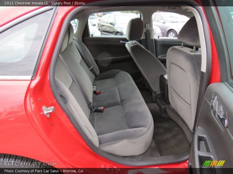 Victory Red / Ebony 2011 Chevrolet Impala LS