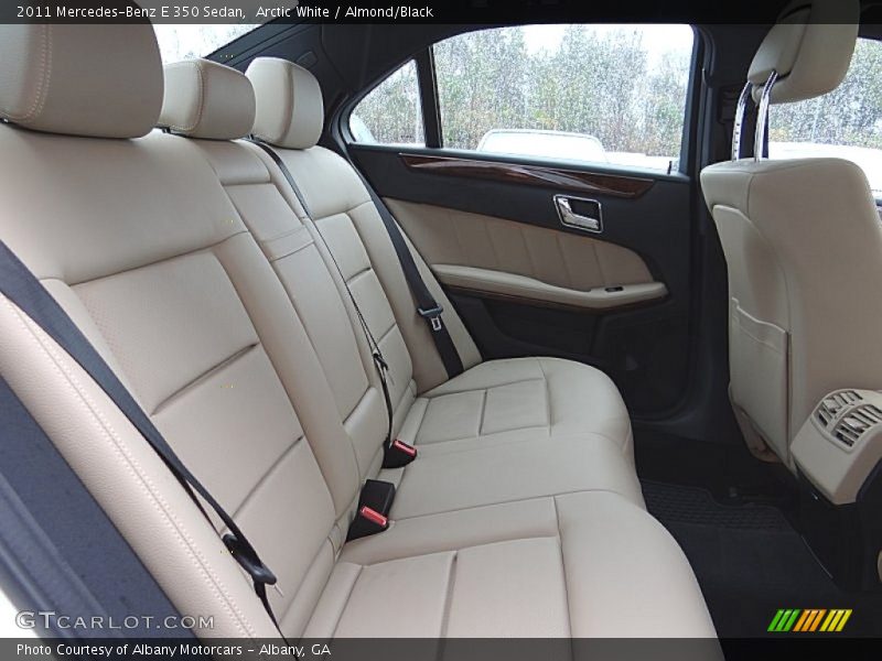 Arctic White / Almond/Black 2011 Mercedes-Benz E 350 Sedan