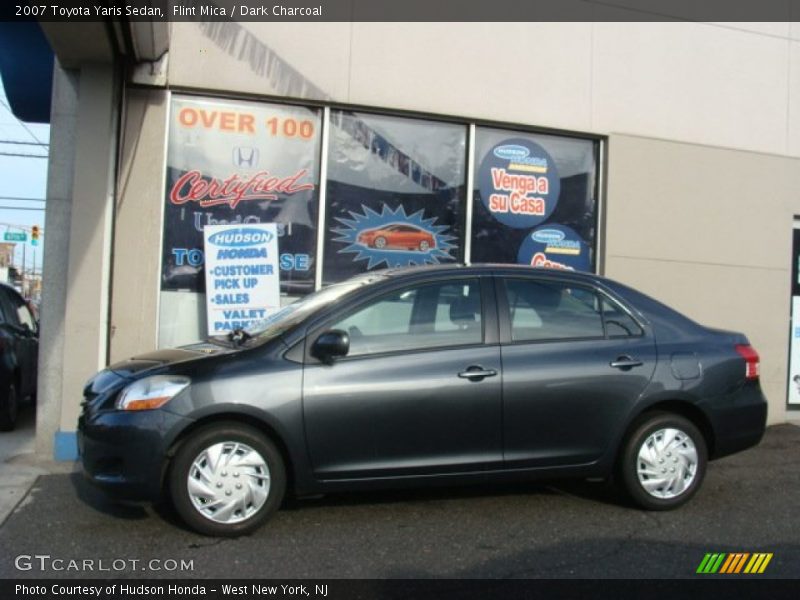 Flint Mica / Dark Charcoal 2007 Toyota Yaris Sedan