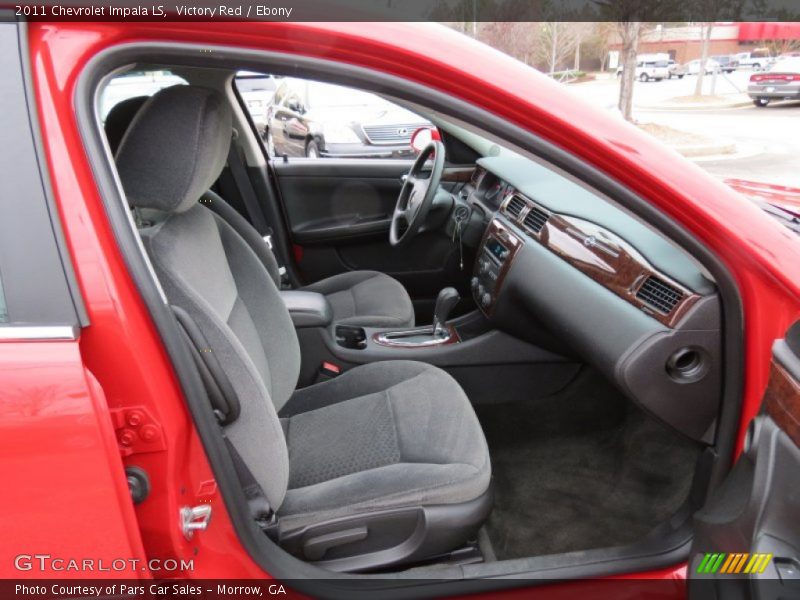 Victory Red / Ebony 2011 Chevrolet Impala LS