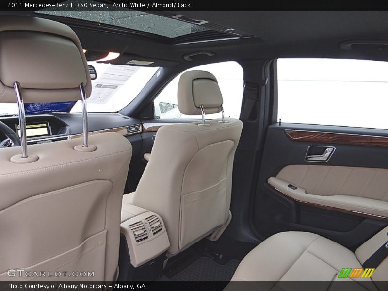 Arctic White / Almond/Black 2011 Mercedes-Benz E 350 Sedan