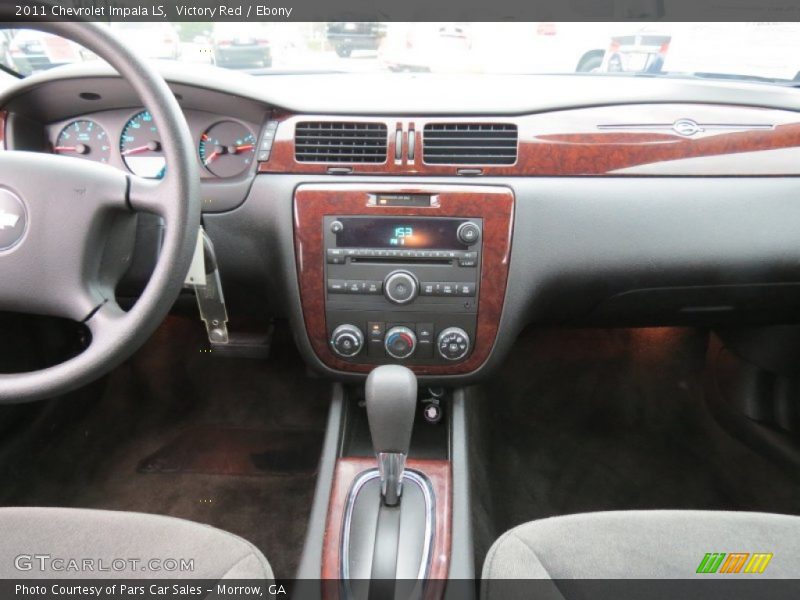 Victory Red / Ebony 2011 Chevrolet Impala LS